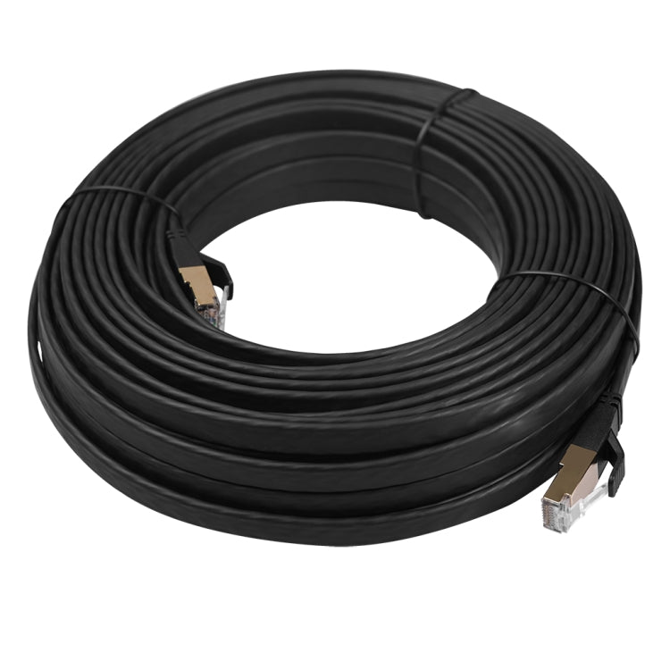 CAT8-2 Double Shielded CAT8 Flat Network LAN Cable, Length: 10m - free shipping - PMC Jewellery - Order now!
