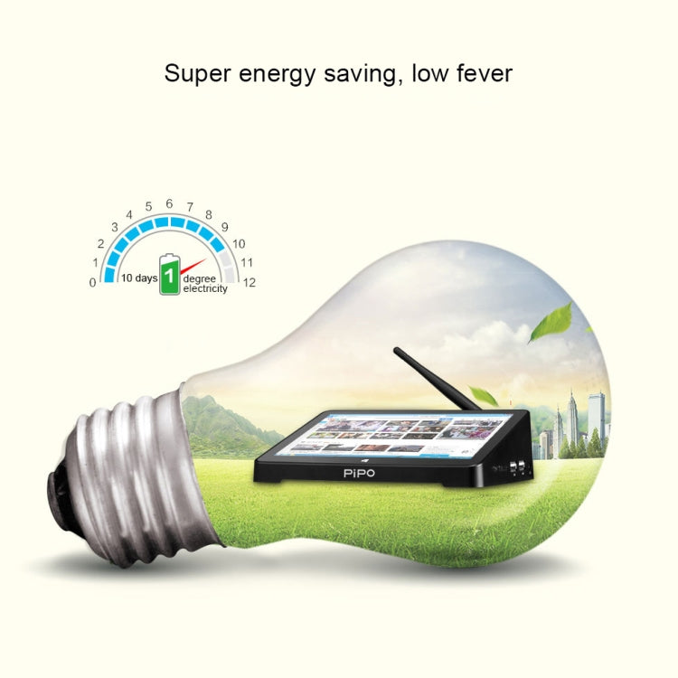 PiPo X8 Pro TV Box Style Mini PC, 4GB + 64GB, 7 inch Windows 10, Intel Celeron N4020 Dual Core, Support TF Card / Bluetooth / WiFi / LAN / HDMI, US/EU Plug - free shipping - PMc TechLife - Order now!