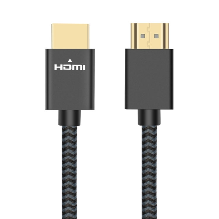 ULT-unite Gold-plated Head HDMI 2.0 Male to Male Nylon Braided Cable, Cable Length: 2m(Black) - free shipping - PMC TechLife - Order now!