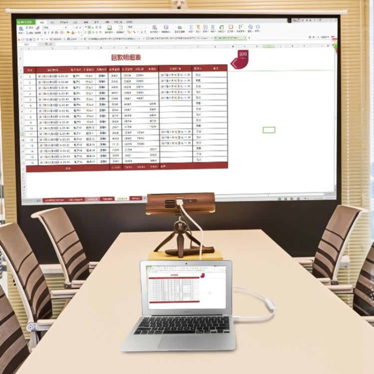 Mini DP to 1080P HD HDMI PP Yarn Woven Net Adapter Cable (Silver) -  by PMC TechLife | Online Shopping South Africa | PMC TechLife | Buy Now Pay Later Mobicred