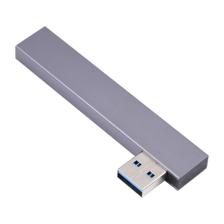 889R USB Male to Dual USB 2.0+USB 3.0 Female Adapter(Silver) - USB 3.0 HUB by PMC TechLife | Online Shopping South Africa | PMC TechLife | Buy Now Pay Later Mobicred
