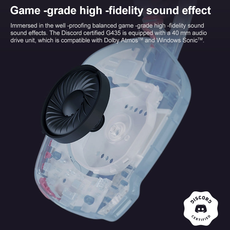 Logitech G435 Wireless Bluetooth Dual Mode Gaming Headset (Blue) - free shipping - PMC Jewellery - Order now!