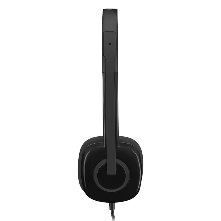 Logitech H151 Wired Headphone Single 3.5mm Earphone Gaming Headset Stereo with MIC - free shipping - PMC Jewellery - Order now!