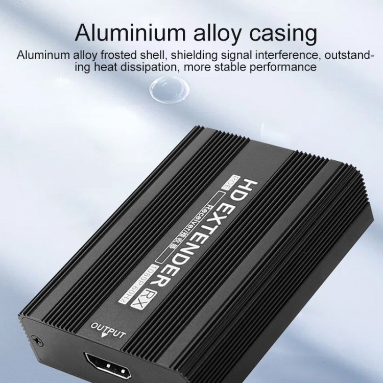 Measy ET1820 HDMI Extender Transmitter and Receiver Converter, POE Single Power Supply, Transmission Distance: 200m(EU Plug) - free shipping - PMC Jewellery - Order now!