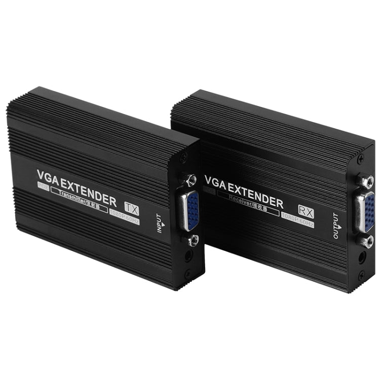 Measy VGA1815 VGA Extender Transmitter and Receiver Converter, POE Single Power Supply, Transmission Distance: 150m(US Plug) - free shipping - PMC Jewellery - Order now!