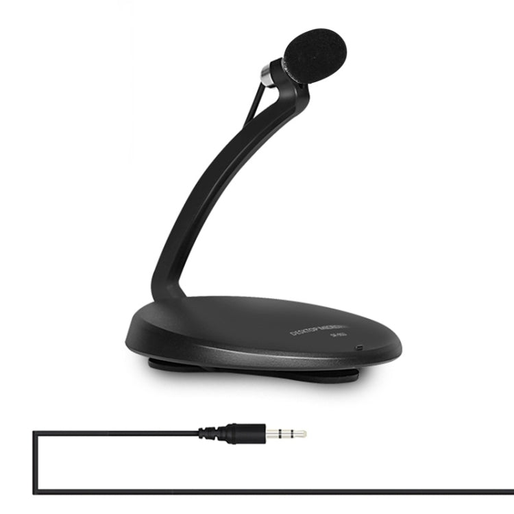 Yanmai SF-911 Professional Condenser Sound Recording 3.5mm Jack Microphone with Base Holder, Cable Length: 1.5m, Compatible with PC and Mac for Live Broadcast Show, KTV, etc.(Black) - Microphone by Yanmai | Online Shopping South Africa | PMC TechLife | Buy Now Pay Later Mobicred