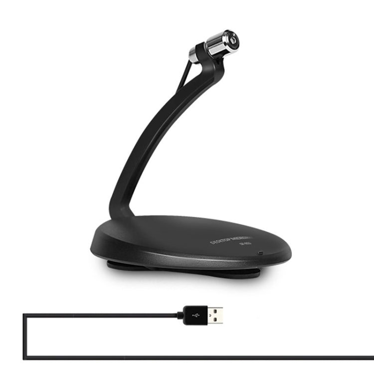 Yanmai SF-911B USB 2.0 Professional Condenser Sound Recording Microphone with Base Holder, Cable Length: 1.5m, Compatible with PC and Mac for Live Broadcast Show, KTV, etc.(Black) - Microphone by Yanmai | Online Shopping South Africa | PMC TechLife | Buy Now Pay Later Mobicred