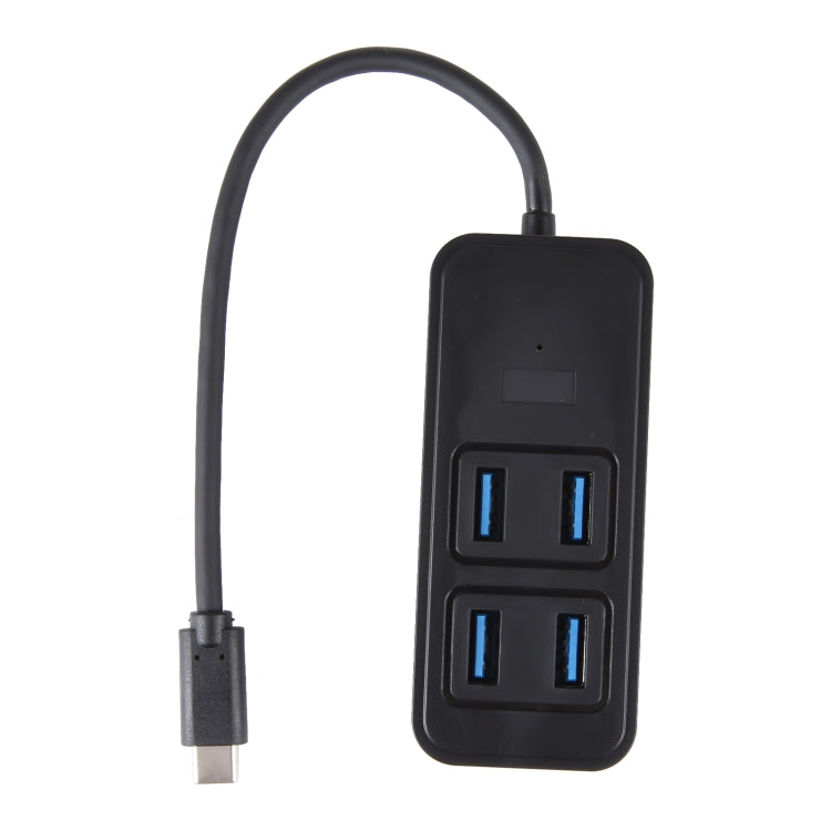 BYL-1901T 5 in 1 USB-C / Type-C to USB3.0x4+USB-C / Type-C HUB Adapter - USB HUB by PMC TechLife | Online Shopping South Africa | PMC TechLife | Buy Now Pay Later Mobicred