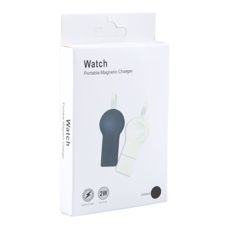 For Apple Watch Series 2W USB Port Portable Magnetic Charger (White) - Charger / Holder by PMC TechLife | Online Shopping South Africa | PMC TechLife | Buy Now Pay Later Mobicred
