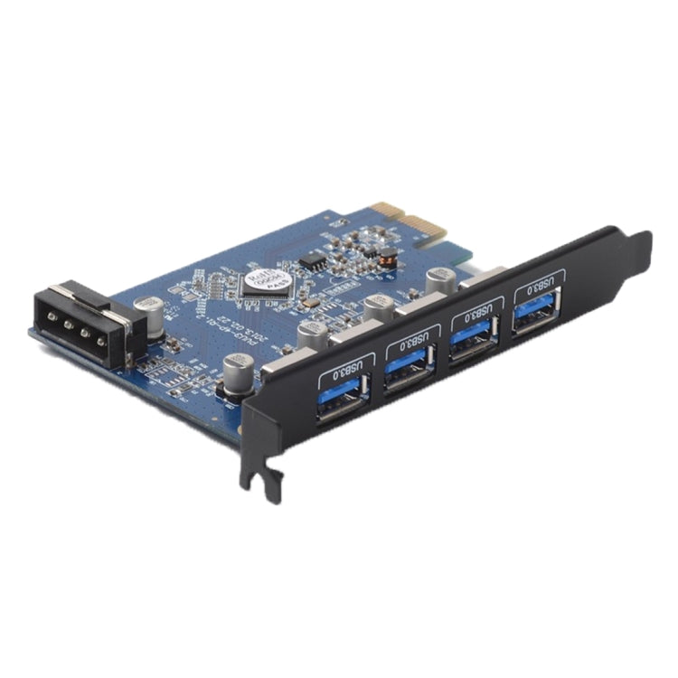 ORICO PVU3-4P 4 Ports USB3.0 PCI Express Card for Desktop(Black) - free shipping - PMC Jewellery - Order now!