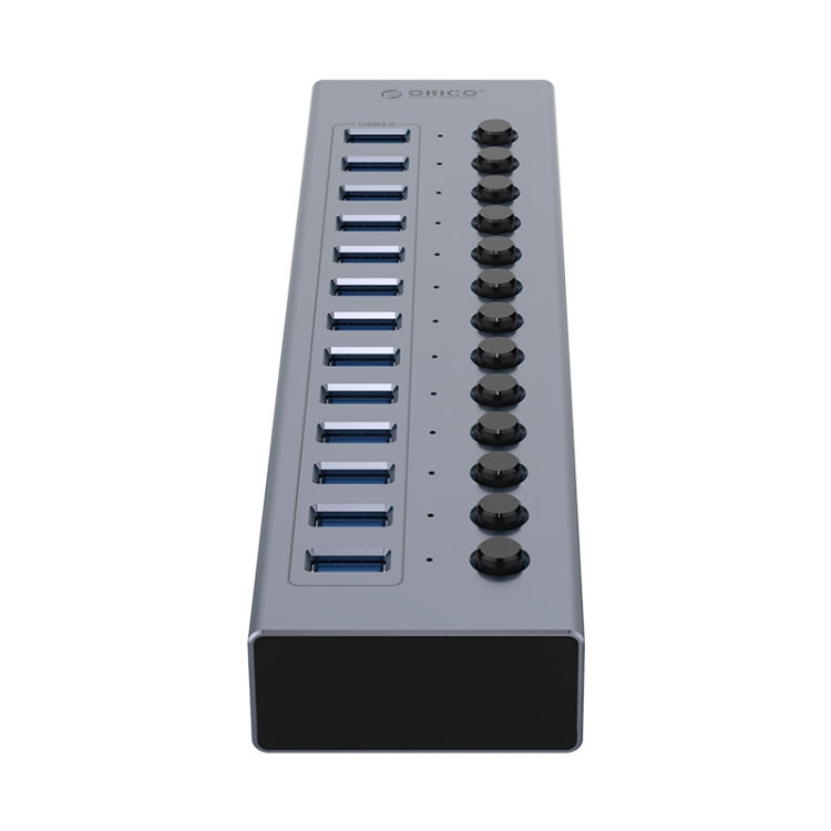 ORICO BT2U3-13AB-GY-BP Multi-Ports Individual Switches HUB, US Plug - free shipping - PMC Jewellery - Order now!