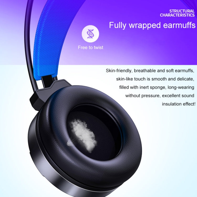 YINDIAO Q3 USB Wired E-sports Gaming Headset with Mic & RGB Light, Cable Length: 1.67m (White) - free shipping - PMC Jewellery - Order now!