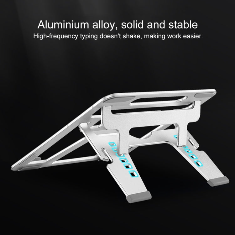 COOLCOLD U2S Portable Foldable Hollow Double Triangle Height Adjustable Aluminum Alloy Bracket for Laptop - free shipping - PMC Jewellery - Order now!