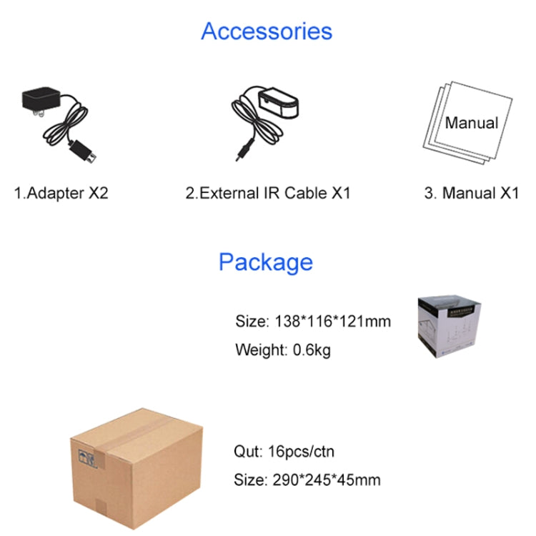 Measy FHD686-2 Full HD 1080P 3D 2.4GHz / 5.8GHz Wireless HD Multimedia Interface Extender 1 Transmitter + 2 Receiver, Transmission Distance: 200m(AU Plug) - free shipping - PMC Jewellery - Order now!