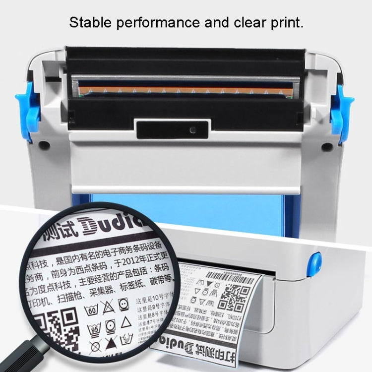 GPRINTER GP1324D Bluetooth USB Port Thermal Automatic Calibration Barcode Printer, Max Supported Thermal Paper Size: 104 x 2286mm - free shipping - PMC Jewellery - Order now!