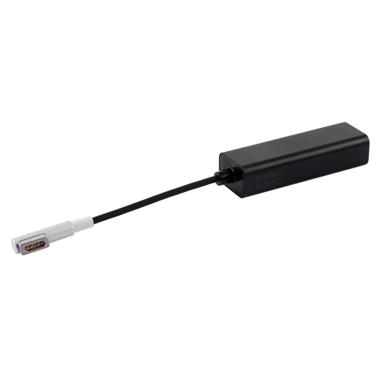 AnyWatt 85W USB-C / Type-C Female to 5 Pin MagSafe 1 Male L Head Series Charge Adapter Converter for MacBook (Black) - Cable & Adapter by PMC Jewellery | Online Shopping South Africa | PMC Jewellery | Buy Now Pay Later Mobicred