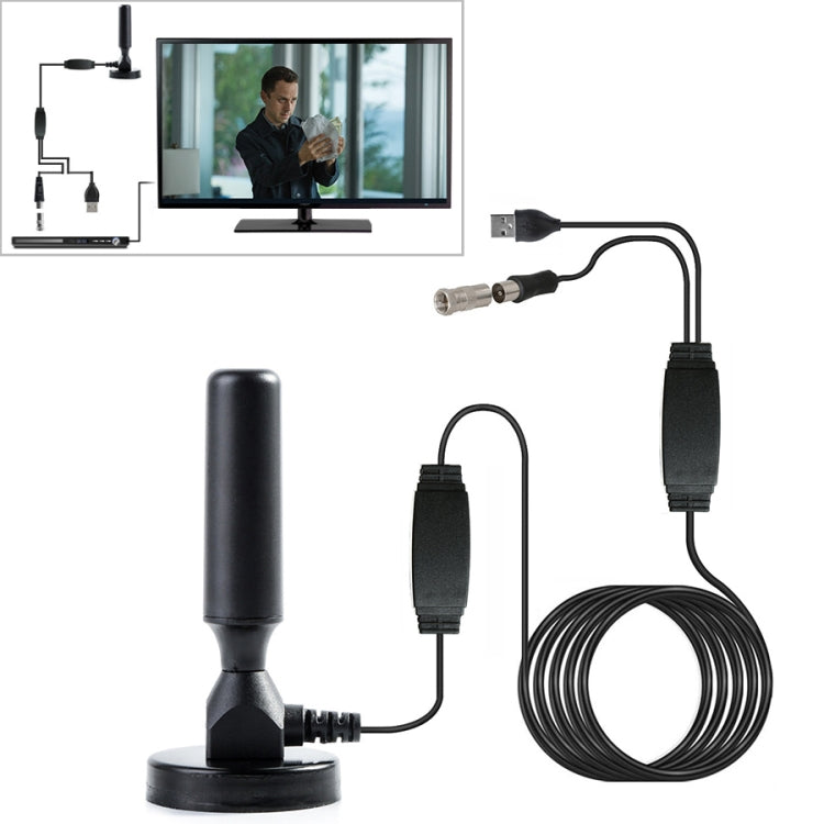 DVB-T CMMB DTMB Antenna Amplifier Car TV Digital Antenna - DVB-T & Simulation Antenna by PMC TechLife | Online Shopping South Africa | PMC TechLife | Buy Now Pay Later Mobicred