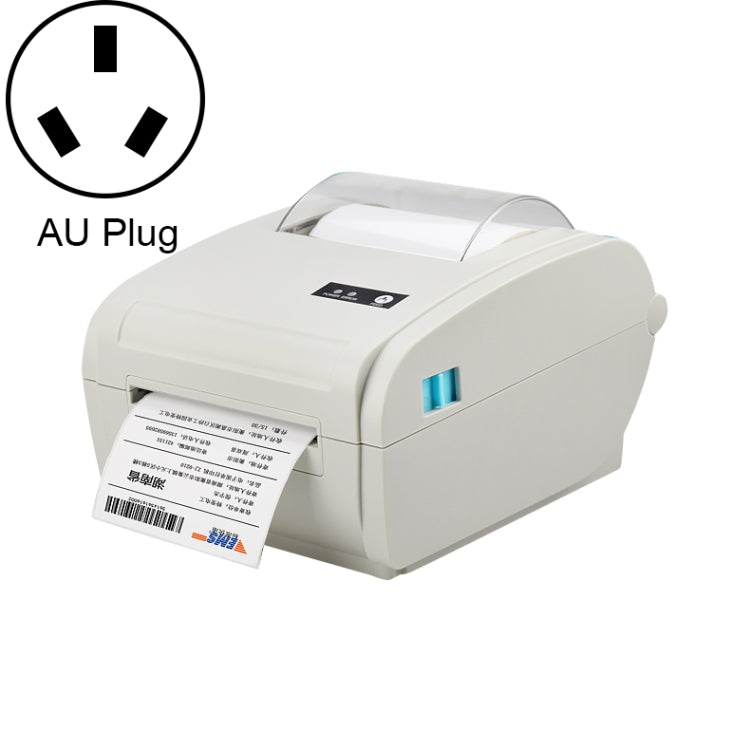 POS-9210 110mm USB +  Bluetooth POS Receipt Thermal Printer Express Delivery Barcode Label Printer, AU Plug(White) - Receipt Printers by PMC Jewellery | Online Shopping South Africa | PMC Jewellery | Buy Now Pay Later Mobicred