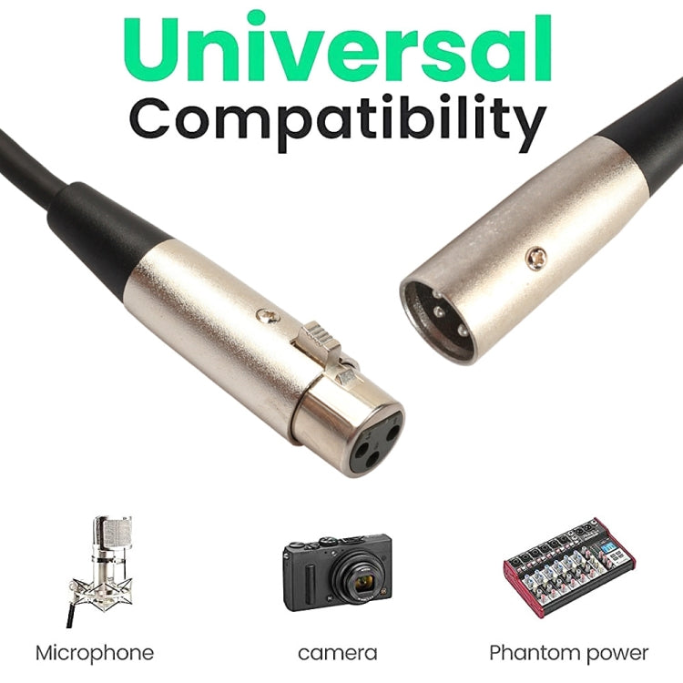 20m 3-Pin XLR Male to XLR Female MIC Shielded Cable Microphone Audio Cord - Microphone Audio Cable & Connector by PMC TechLife | Online Shopping South Africa | PMC TechLife | Buy Now Pay Later Mobicred