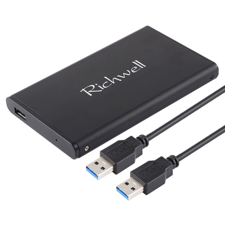 Richwell SATA R2-SATA-1TGB 1TB 2.5 inch USB3.0 Super Speed Interface Mobile Hard Disk Drive(Black) - free shipping - PMC Jewellery - Order now!