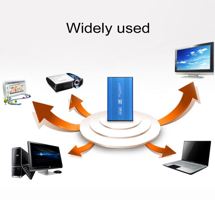 Richwell SATA R2-SATA-1TGB 1TB 2.5 inch USB3.0 Super Speed Interface Mobile Hard Disk Drive(Blue) - free shipping - PMC Jewellery - Order now!