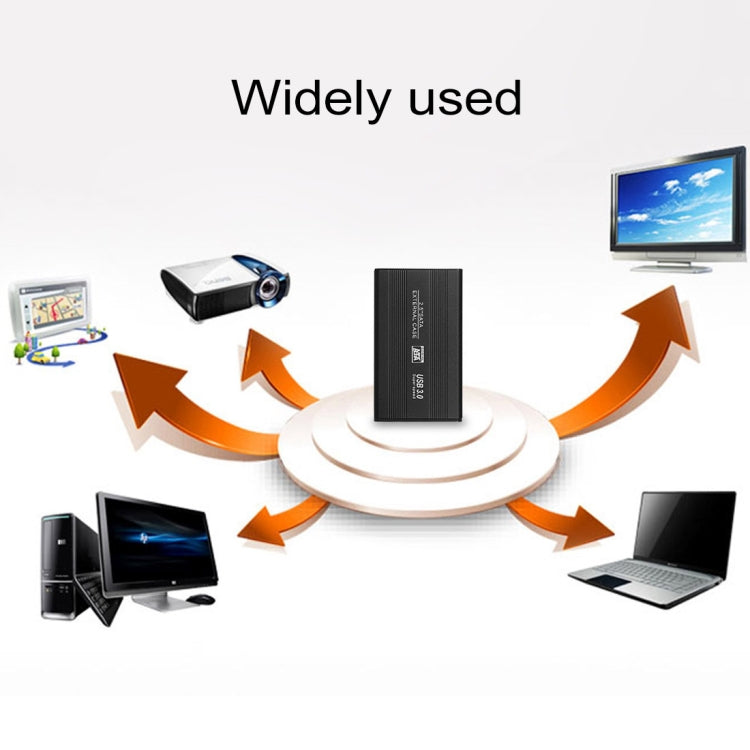 Richwell SATA R2-SATA-250GB 250GB 2.5 inch USB3.0 Super Speed Interface Mobile Hard Disk Drive(Black) - free shipping - PMC Jewellery - Order now!