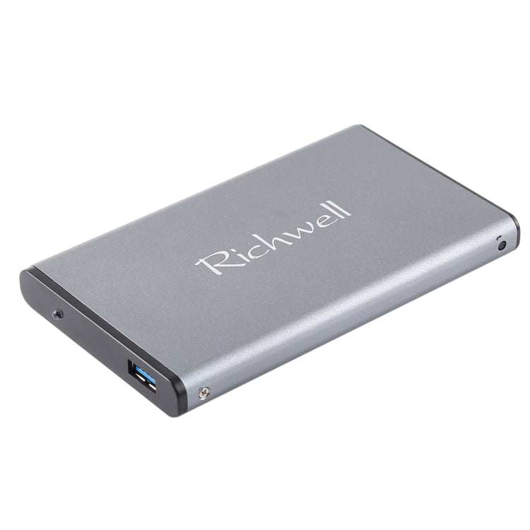 Richwell SATA R2-SATA-250GB 250GB 2.5 inch USB3.0 Super Speed Interface Mobile Hard Disk Drive(Grey) - free shipping - PMC Jewellery - Order now!