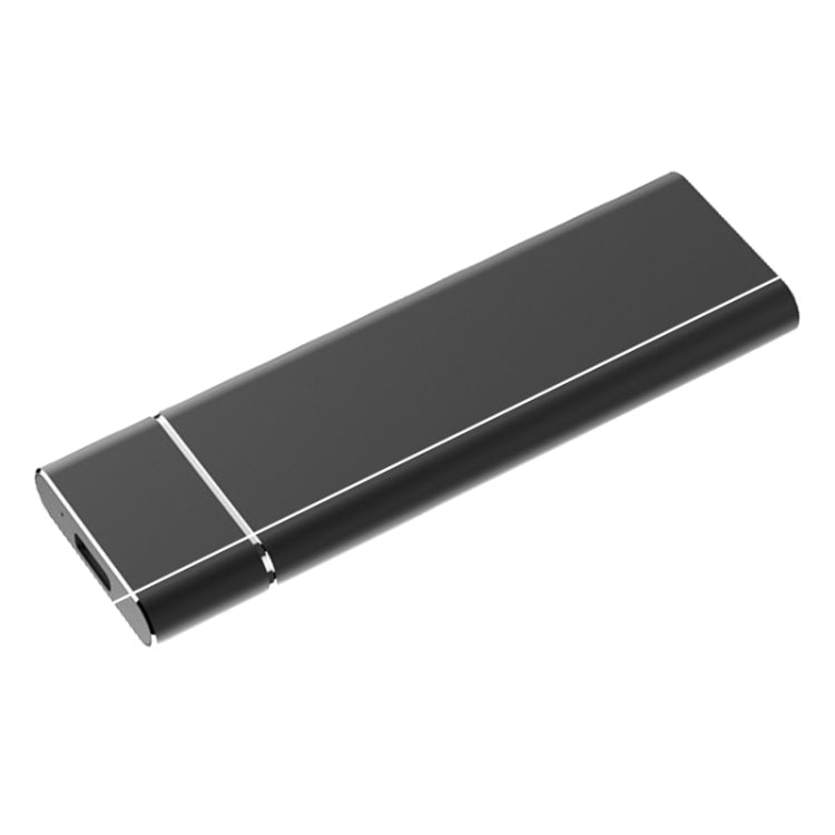 M.2 NGFF to USB-C / Type-C USB 3.1 Interface Aluminum Alloy SSD Enclosure(Black) - HDD Enclosure by PMC TechLife | Online Shopping South Africa | PMC TechLife | Buy Now Pay Later Mobicred
