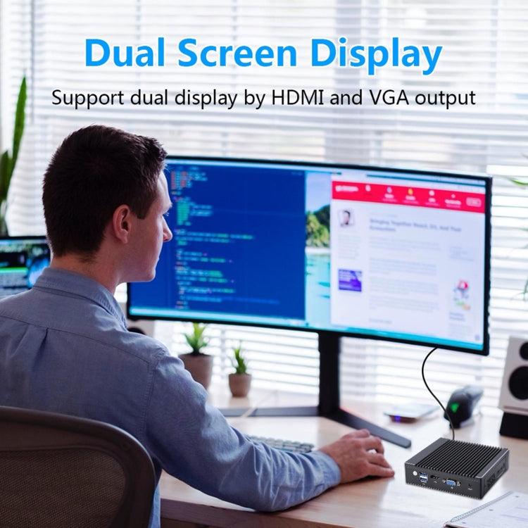 K660G4 Windows and Linux System Mini PC, Intel Celeron Processor N2840 Quad-Core 2M Cache,1.83GHz, up to 2.25GHz, 2GB RAM + 32GB SSD - Windows Mini PCs by PMc TechLife | Online Shopping South Africa | PMc TechLife | Buy Now Pay Later Mobicred