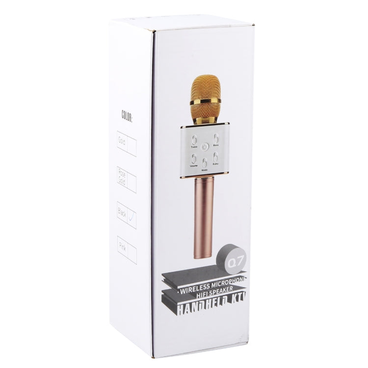SDRD SD-08 Double Speakers High Sound Quality Handheld KTV Karaoke Recording Bluetooth Wireless Condenser Microphone(Rose Gold) - free shipping - PMC TechLife - Order now!
