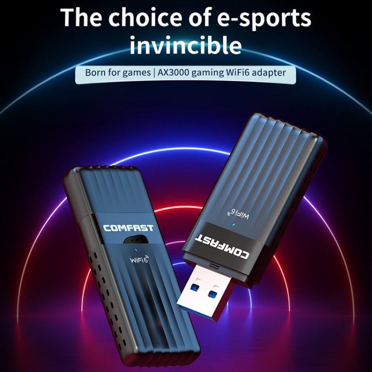 COMFAST CF-970AX 3000Mbps Dual Band Wireless Network Card WiFi6 USB Adapter - free shipping - PMC Jewellery - Order now!
