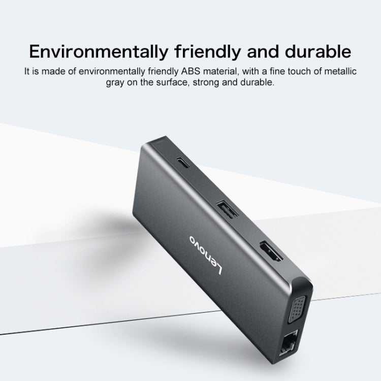 Lenovo LX0801 Type-C / USB-C Network Cable Interface Converter Docking Station - free shipping - PMC Jewellery - Order now!