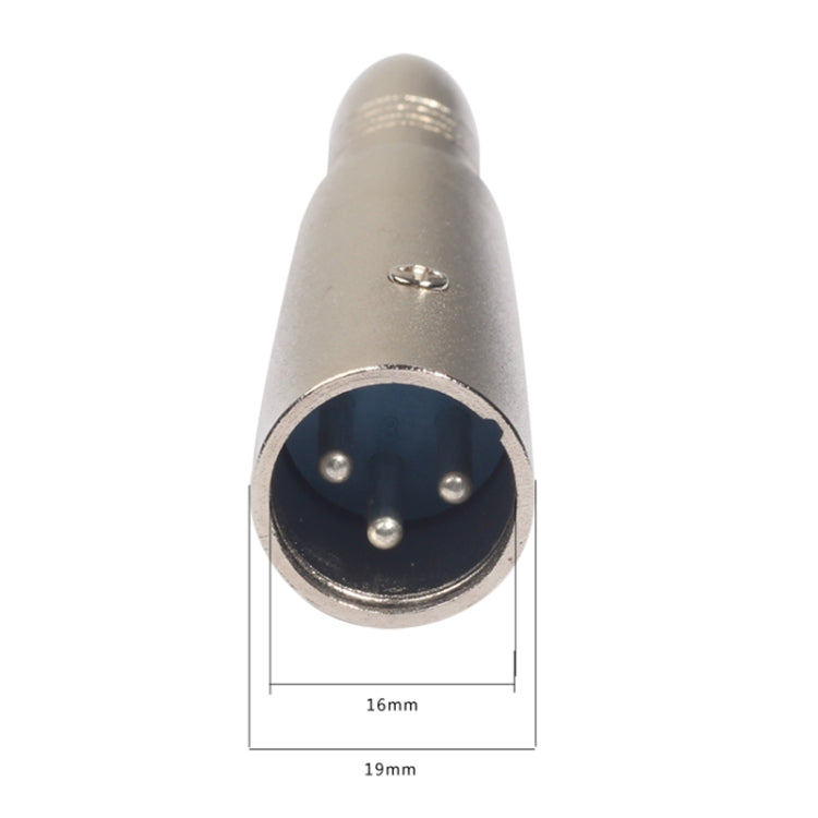 10 PCS LZ1164-1 6.35mm XRL Female to Male Audio Adapter - free shipping - PMC Jewellery - Order now!