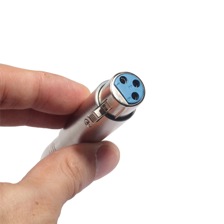 10 PCS LZ1163-1 6.35mm XRL Female to Female Audio Adapter - free shipping - PMC Jewellery - Order now!