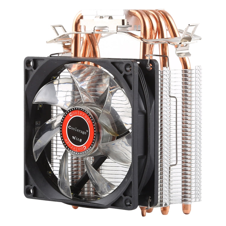 CoolAge L400 DC 12V 1600PRM 40.5cfm Heatsink Hydraulic Bearing Cooling Fan CPU Cooling Fan for AMD Intel 775 1150 1156 1151(White) - free shipping - PMC Jewellery - Order now!