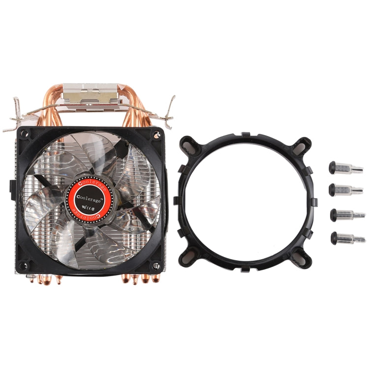 CoolAge L400 DC 12V 1600PRM 40.5cfm Heatsink Hydraulic Bearing Cooling Fan CPU Cooling Fan for AMD Intel 775 1150 1156 1151(White) - free shipping - PMC Jewellery - Order now!