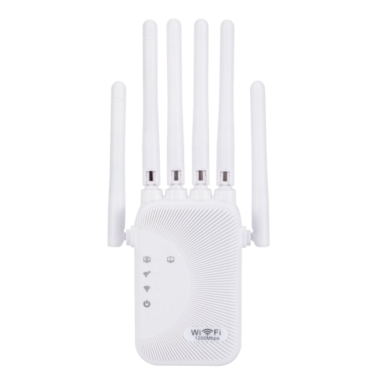 SM-011 Six-antenna 1200M Repeater WiFi Wireless Router (US Plug) - Wireless Routers by PMC TechLife | Online Shopping South Africa | PMC TechLife | Buy Now Pay Later Mobicred