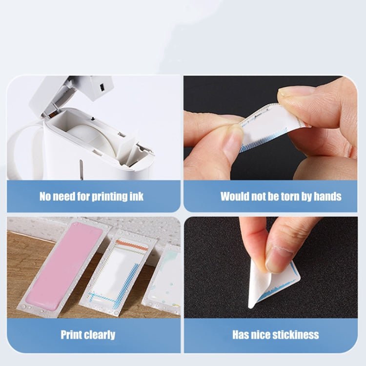Stickers Barcode Printing Paper For JingChen D11(Pink) - Printing Paper by PMC TechLife | Online Shopping South Africa | PMC TechLife | Buy Now Pay Later Mobicred
