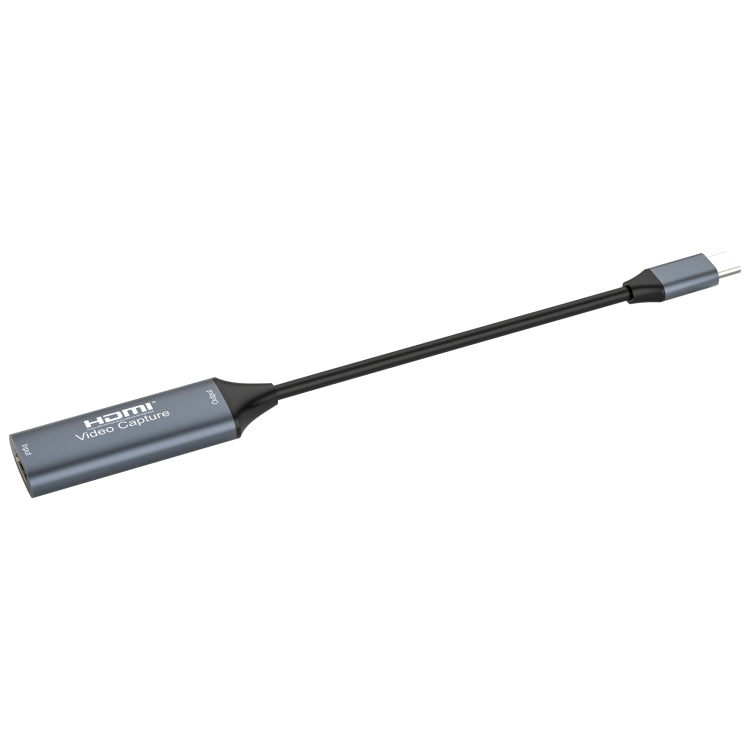 4K 30Hz HDMI to USB-C / Type-C HD Video Capture Card with Cable - Video Capture Solutions by PMC TechLife | Online Shopping South Africa | PMC TechLife | Buy Now Pay Later Mobicred