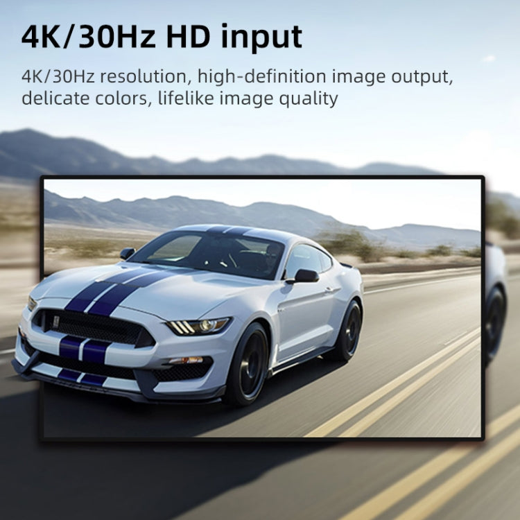 4K 30Hz HDMI to USB-C / Type-C HD Video Capture Card with Cable - Video Capture Solutions by PMC TechLife | Online Shopping South Africa | PMC TechLife | Buy Now Pay Later Mobicred