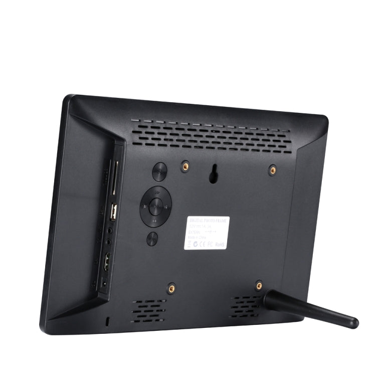 11.6-inch IPS Digital Photo Frame Full View 1920*1080 Electronic Photo Album Advertising Machine(Black) - 11 inch Below by PMC TechLife | Online Shopping South Africa | PMC TechLife | Buy Now Pay Later Mobicred