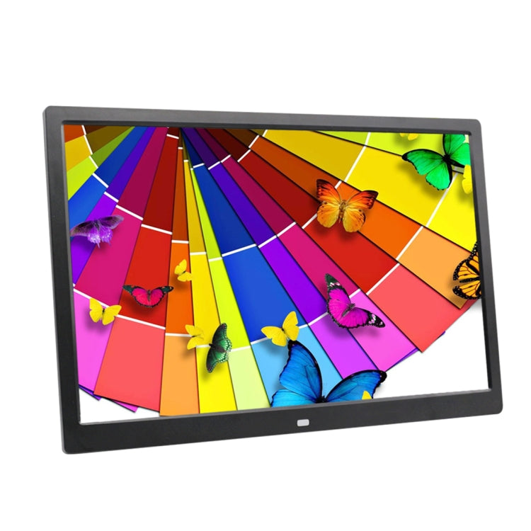 17.0 inch LED Display Digital Photo Frame with Holder / Remote Control, Allwinner Technology, Support USB / SD Card Input / OTG, US/EU/UK Plug(Black) - 15 inch Above by PMC TechLife | Online Shopping South Africa | PMC TechLife | Buy Now Pay Later Mobicred