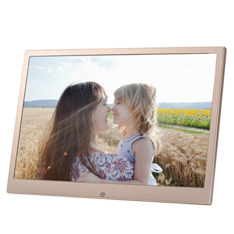 HSD1303 13.3 inch LED 1280x800 High Resolution Display Digital Photo Frame with Holder and Remote Control, Support SD / MMC / MS Card / USB Port, EU Plug(Silver) - 11-15 inch by PMC TechLife | Online Shopping South Africa | PMC TechLife | Buy Now Pay Later Mobicred