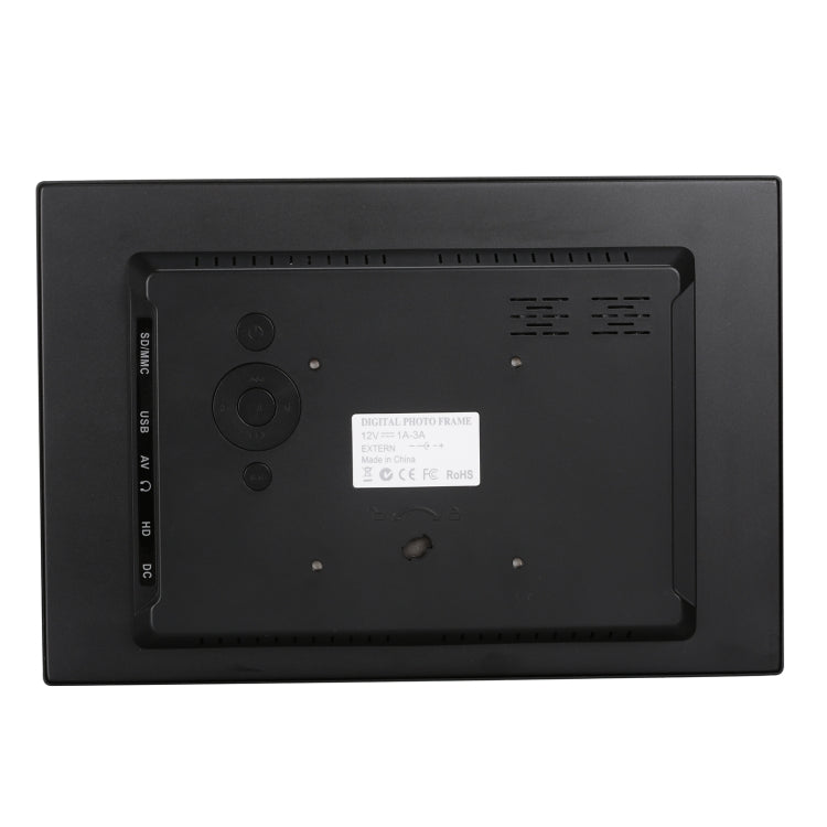 HSD1707 17 inch LED 1440X900 High Resolution Display Digital Photo Frame with Holder and Remote Control, Support SD / MMC / MS Card / USB Port, US Plug(Black) - free shipping - PMC Jewellery - Order now!