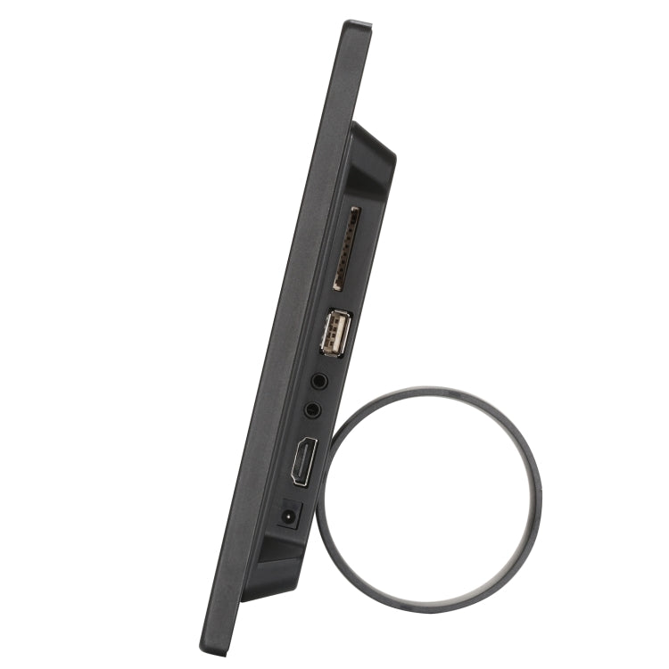 HSD1707 17 inch LED 1440X900 High Resolution Display Digital Photo Frame with Holder and Remote Control, Support SD / MMC / MS Card / USB Port, US Plug(Black) - free shipping - PMC Jewellery - Order now!
