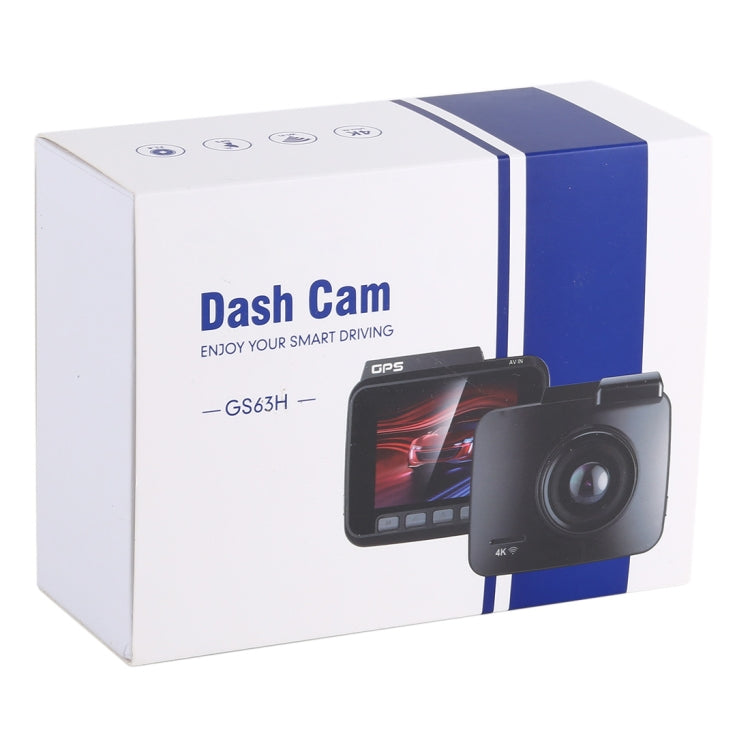 GS63H Car DVR Camera 2.4 inch LCD Screen HD 2880 x 2160P 150 Degree Wide Angle Viewing, Support Motion Detection / TF Card / G-Sensor / GPS / WiFi / HDMI(Black) - free shipping - PMC TechLife - Order now!