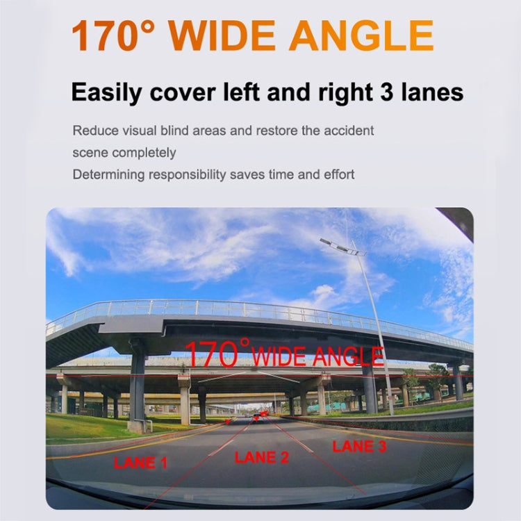 U06 2K Ultra HD Night Vision WiFi Car Driving Recorder Support Mobile APP - Car DVRs by PMC TechLife | Online Shopping South Africa | PMC TechLife | Buy Now Pay Later Mobicred