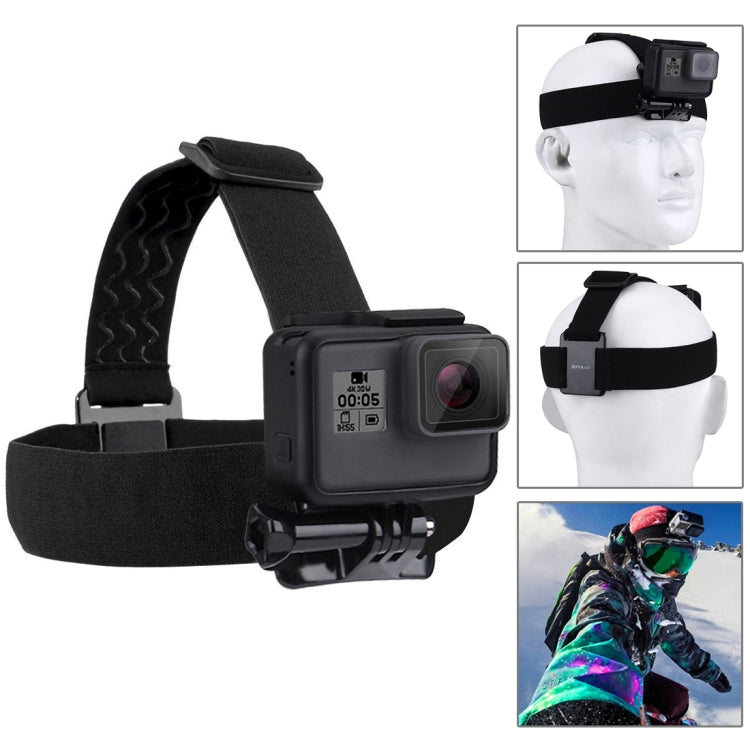 PULUZ 53 in 1 Accessories Total Ultimate Combo Kits with EVA Case (Chest Strap + Suction Cup Mount + 3-Way Pivot Arms + J-Hook Buckle + Wrist Strap + Helmet Strap + Extendable Monopod + Surface Mounts ...  for GoPro, Insta360, DJI and Other Action Cameras -  by PULUZ | Online Shopping South Africa | PMC TechLife | Buy Now Pay Later Mobicred