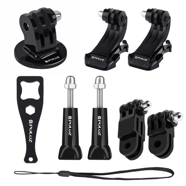 PULUZ 20 in 1 Accessories Combo Kits with EVA Case (Chest Strap + Head Strap + Suction Cup Mount + 3-Way Pivot Arm + J-Hook Buckles + Extendable Monopod + Tripod Adapter + Bobber Hand Grip + Storage B ...  for GoPro, Insta360, DJI and Other Action Cameras - free shipping - PMC TechLife - Order now!