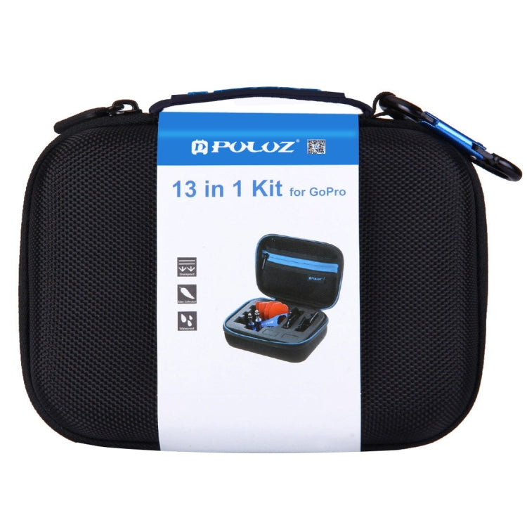 PULUZ 13 in 1 CNC Metal Accessories Combo Kits with EVA Case (Screws + Surface Mounts + Tripod Adapter + Storage Bag + Wrench) for GoPro, Insta360, DJI and Other Action Cameras - free shipping - PMC TechLife - Order now!